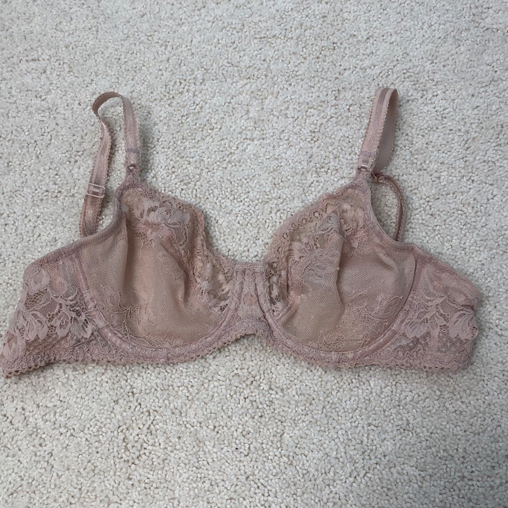 Wacoal Unlined Nude Lace bra